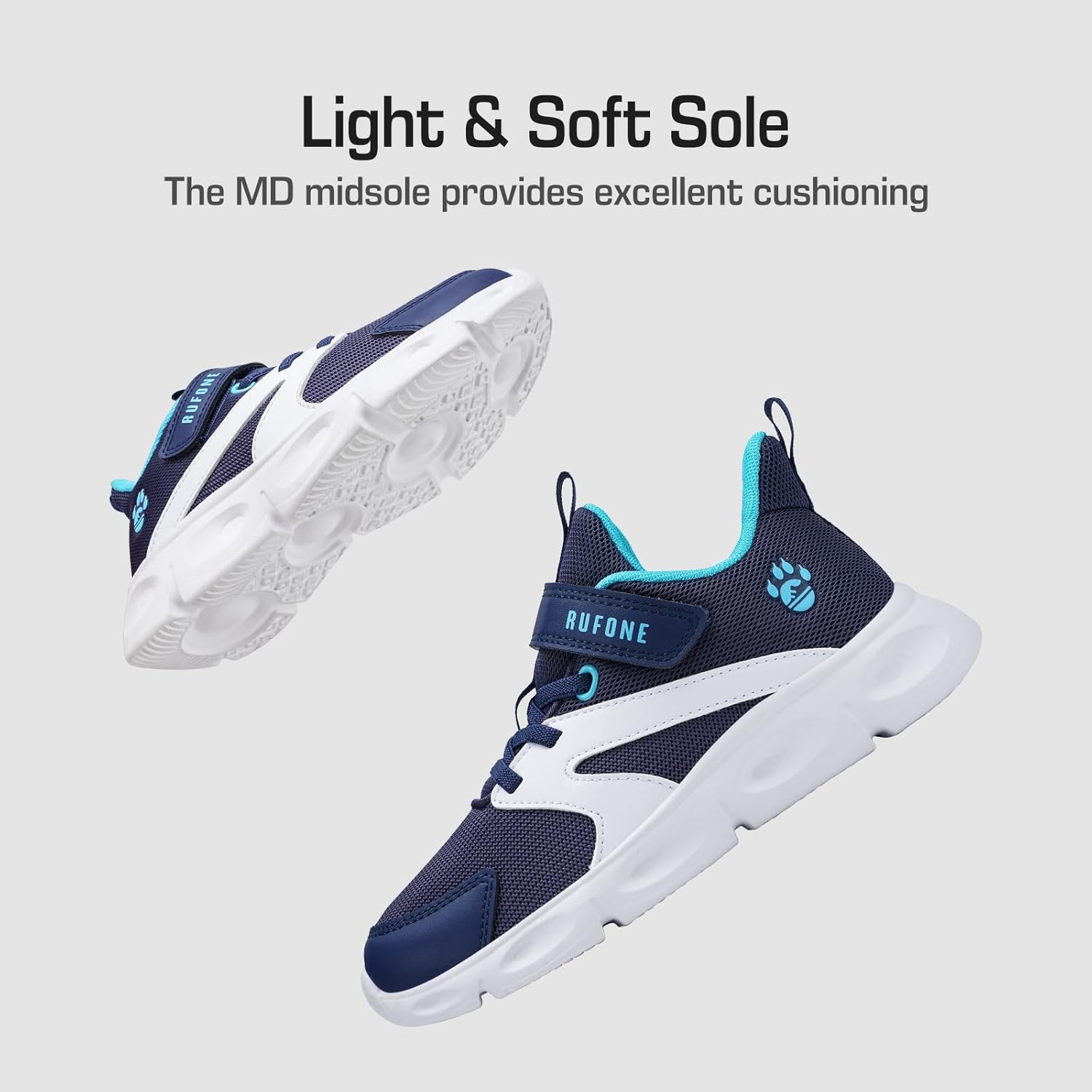 Kids Sneakers for Boys Girls Running Tennis Shoes Anti Slip and Breathable Sport Athletic Suitable for Campus Walking and Playing - Image 5