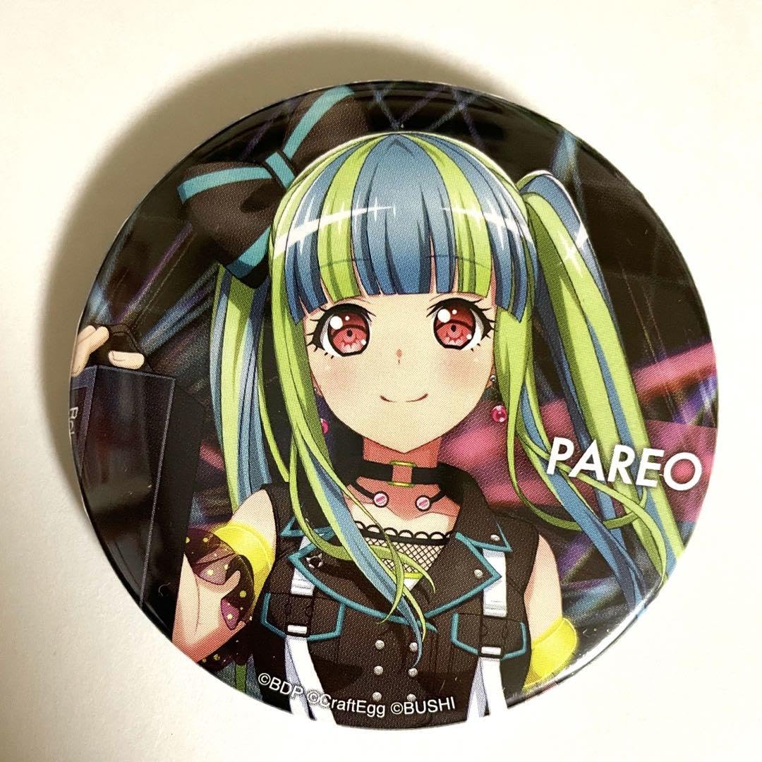 バンドリ RAS パレオ ヴィレヴァン 缶バッジ ホロノマ 10セット