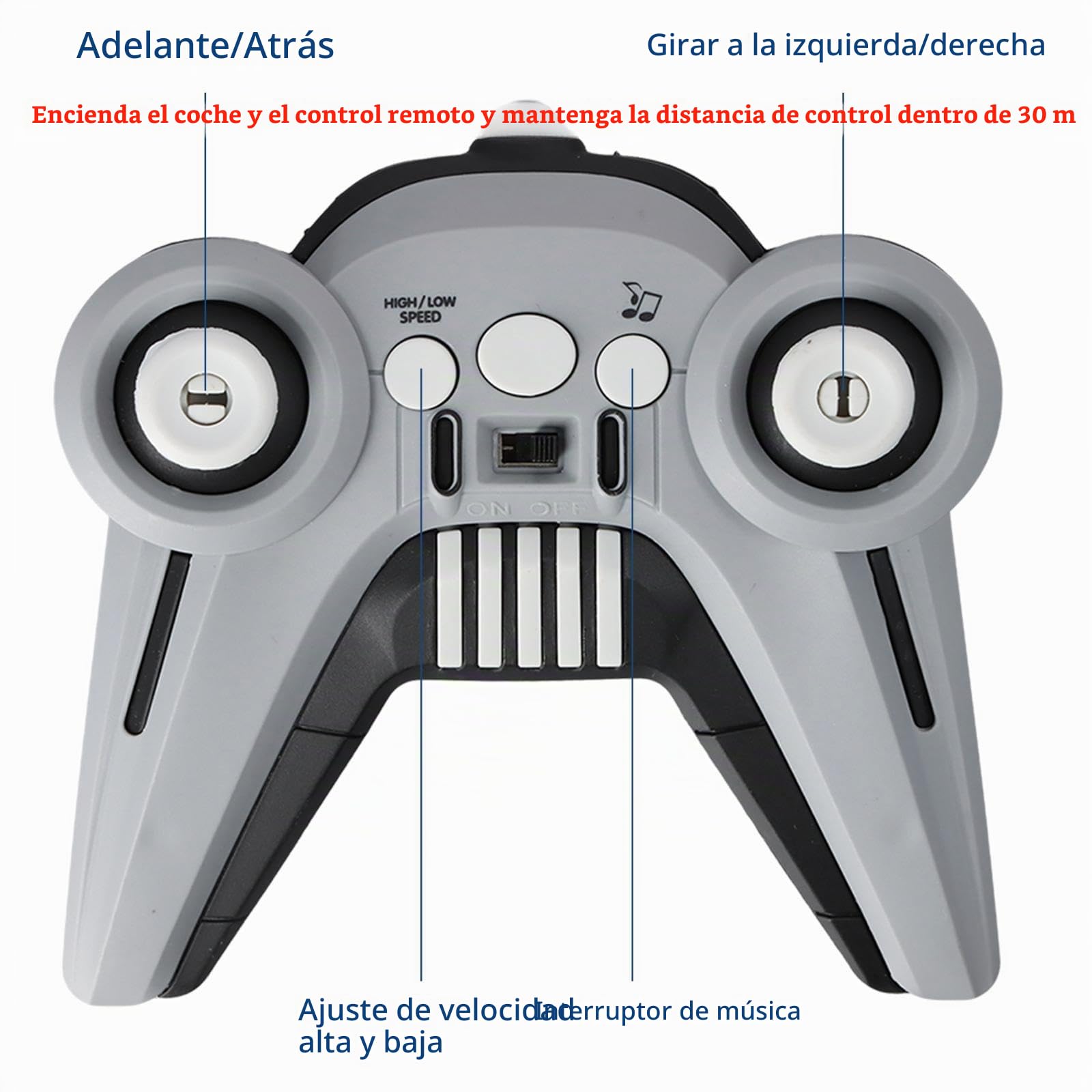 2 Coches Teledirigidos RC con Robots Saltarines, Baterías Adicionales y Control Remoto, Autos de Choque Recargable, Juguetes Auto Chocador Carrera RC para Niños y Niñas de 4-14 Años