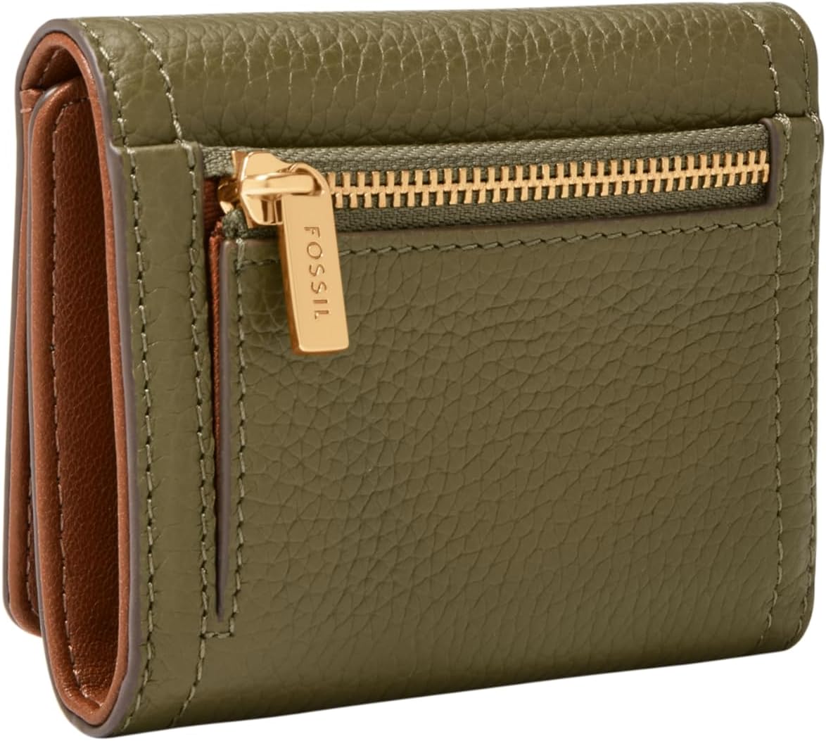 Fossil Women's Logan Leather Trifold Wallet for Women - Image 6