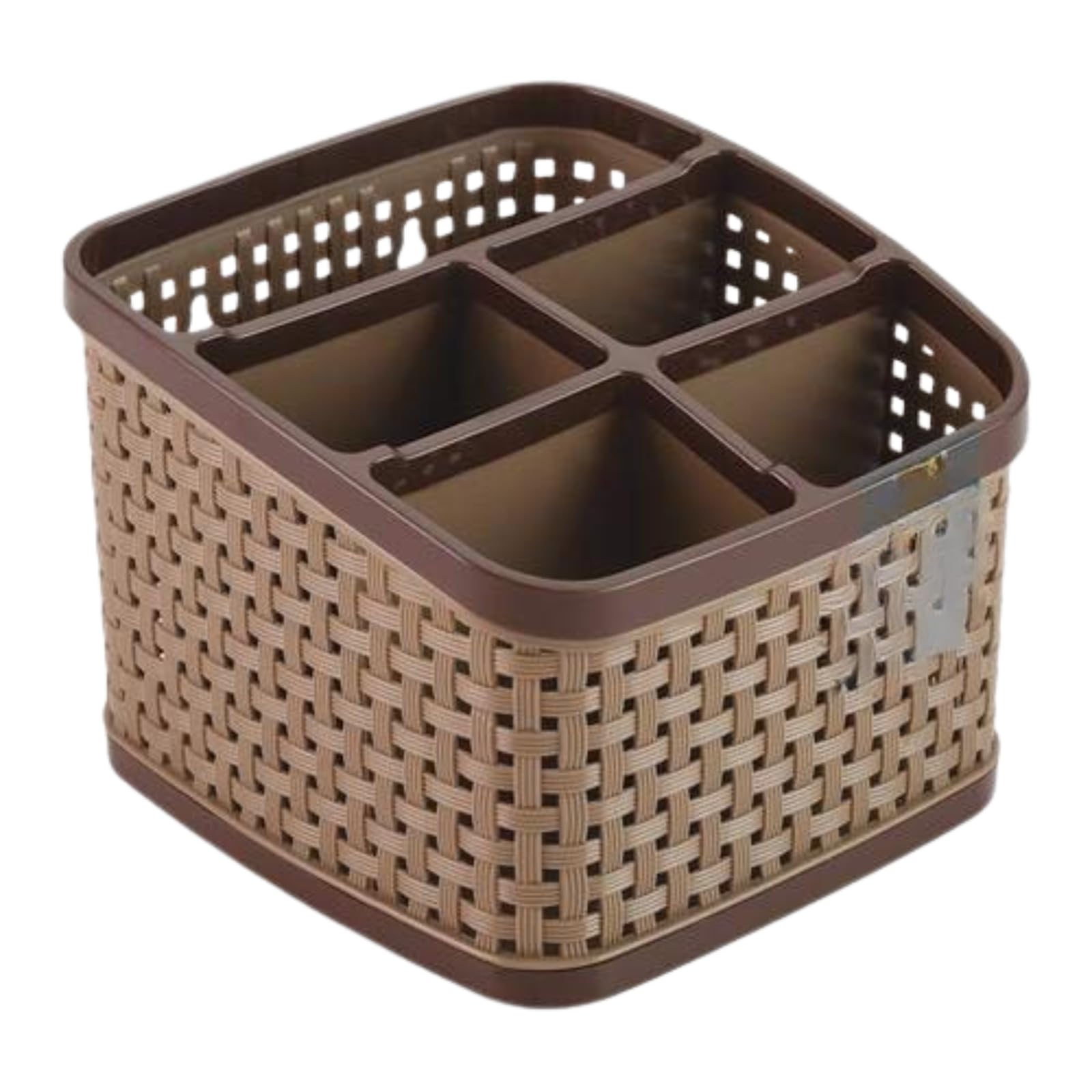 Plastic Kitchen Utensil Holder - Multicolor -1