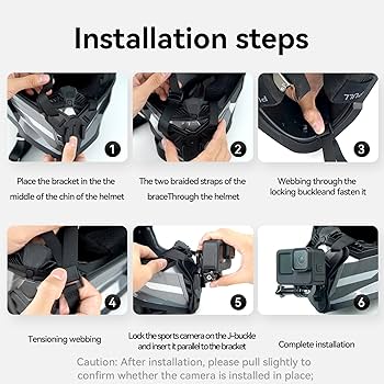 イヤホン GoPro KARMA Amazon.com : Helmet Mount for GoPro, Motorcycle Chin Strap