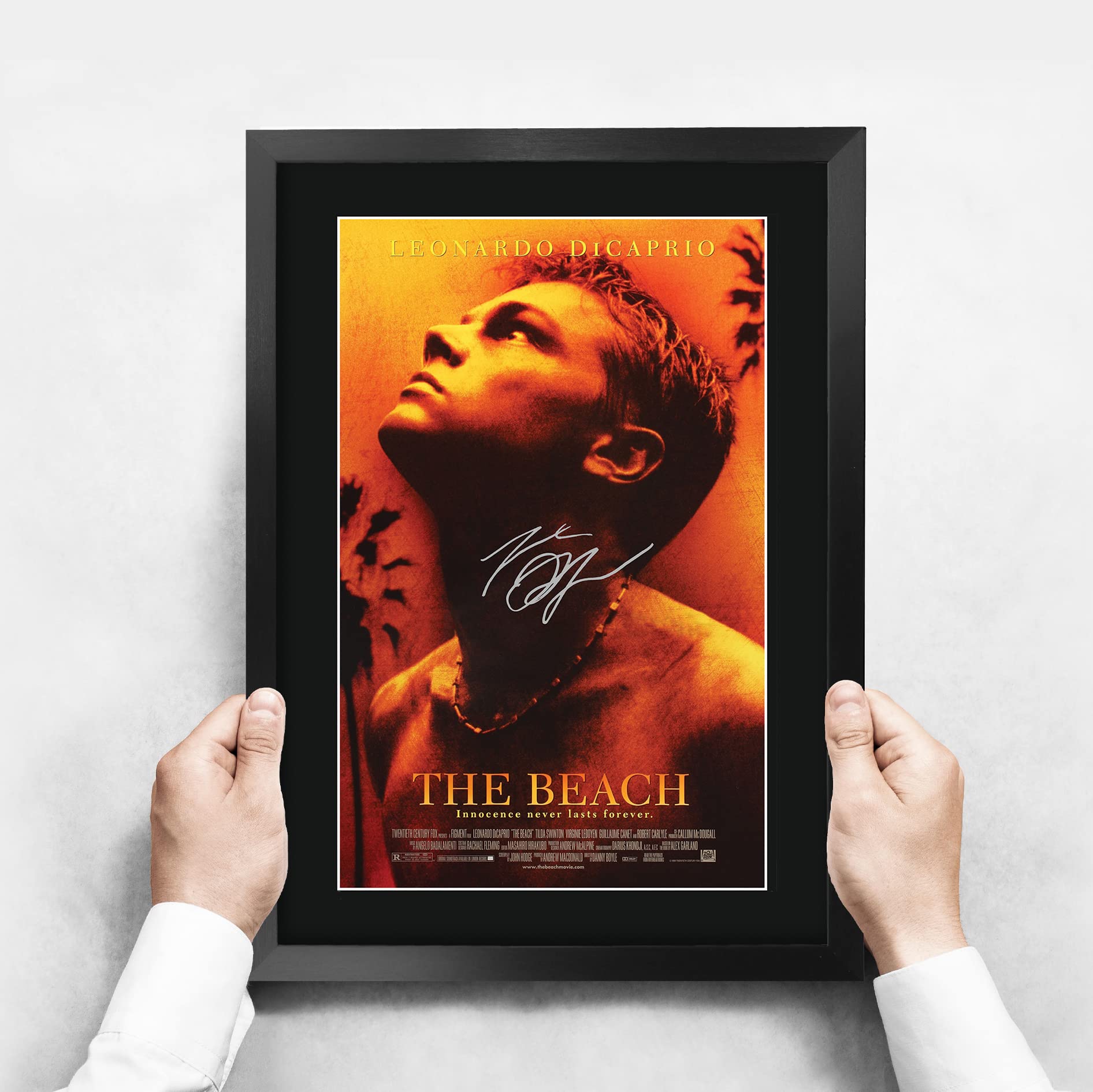 HWC Trading A4 Leonardo DiCaprio Inception Geschenken Afgedrukt Gesigneerde Handtekening Foto Voor Film Memorabilia Fans