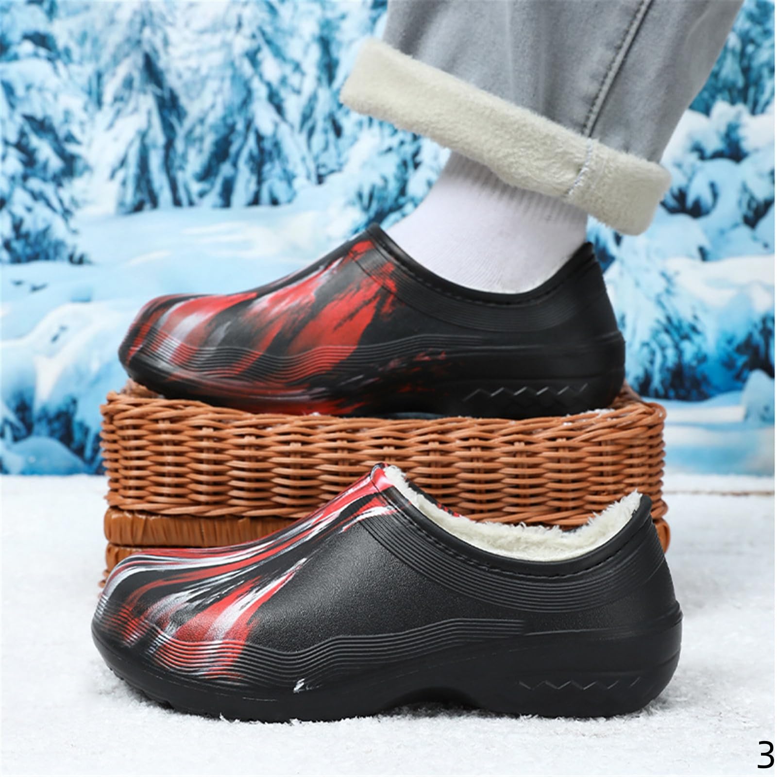 Pantofole Donna Da Uomo In Cotone Baotou Per Uso Domestico, Scarpe Calde Di Grandi Dimensioni Studenti Sport All'aria Aperta Antiscivolo