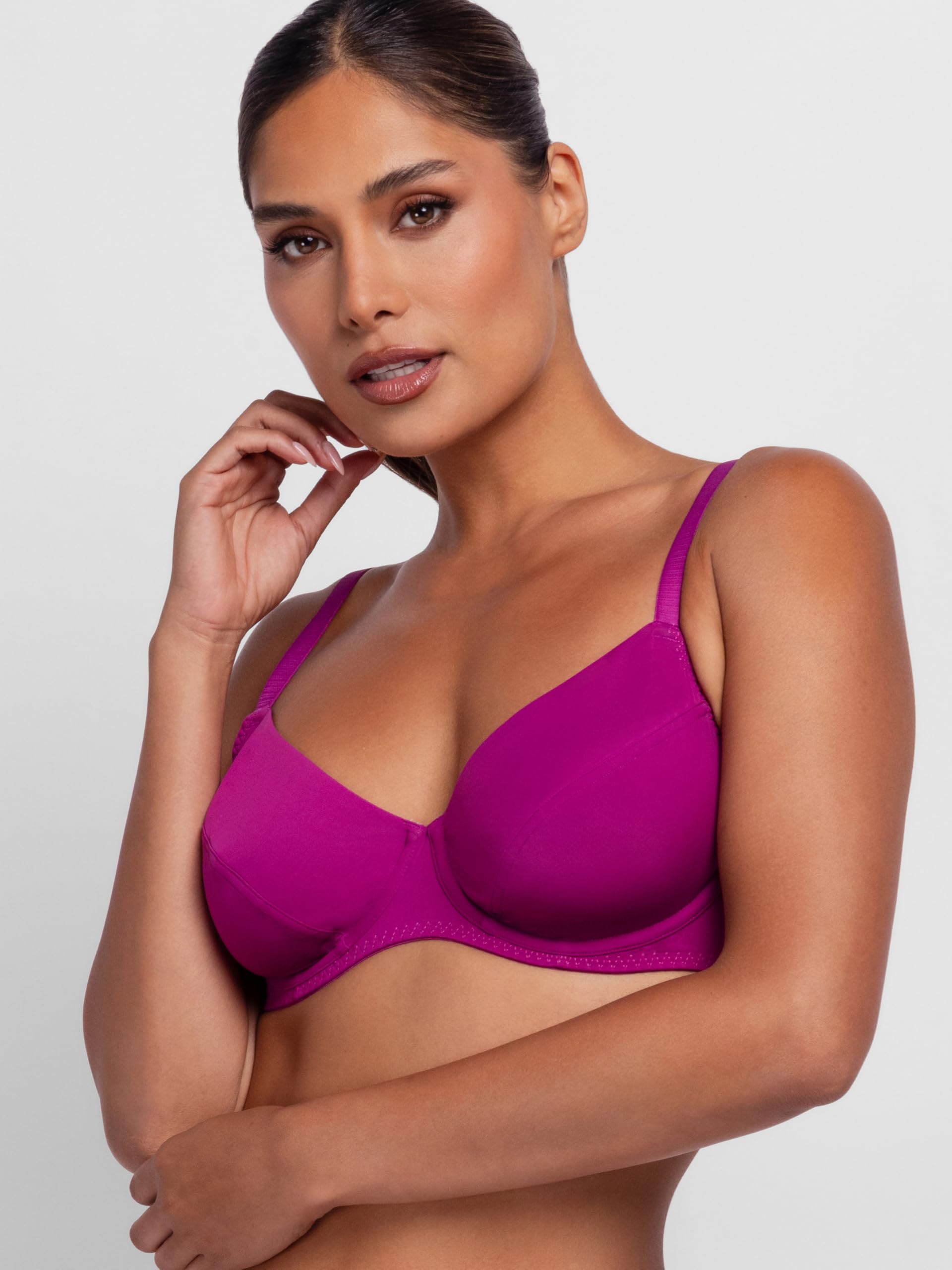 Dorina Angie-2pp-wired Bra Bra Donna (Pacco da 2)
