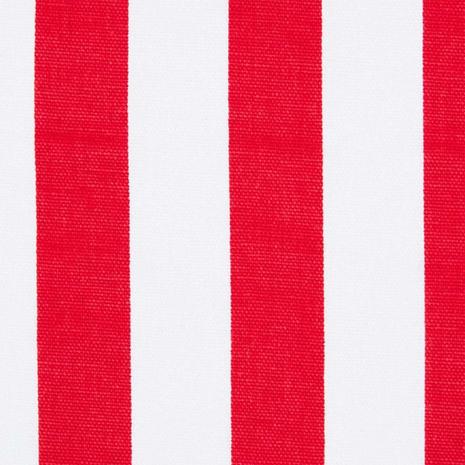 Homescapes 'Tenda"Thick Stripe. 100% cotone. Tenda della coppia. Colori: Rosso. Di facile manutenzione, lavabile a casa, Tessuto, multicolore, 137 x 228 cm