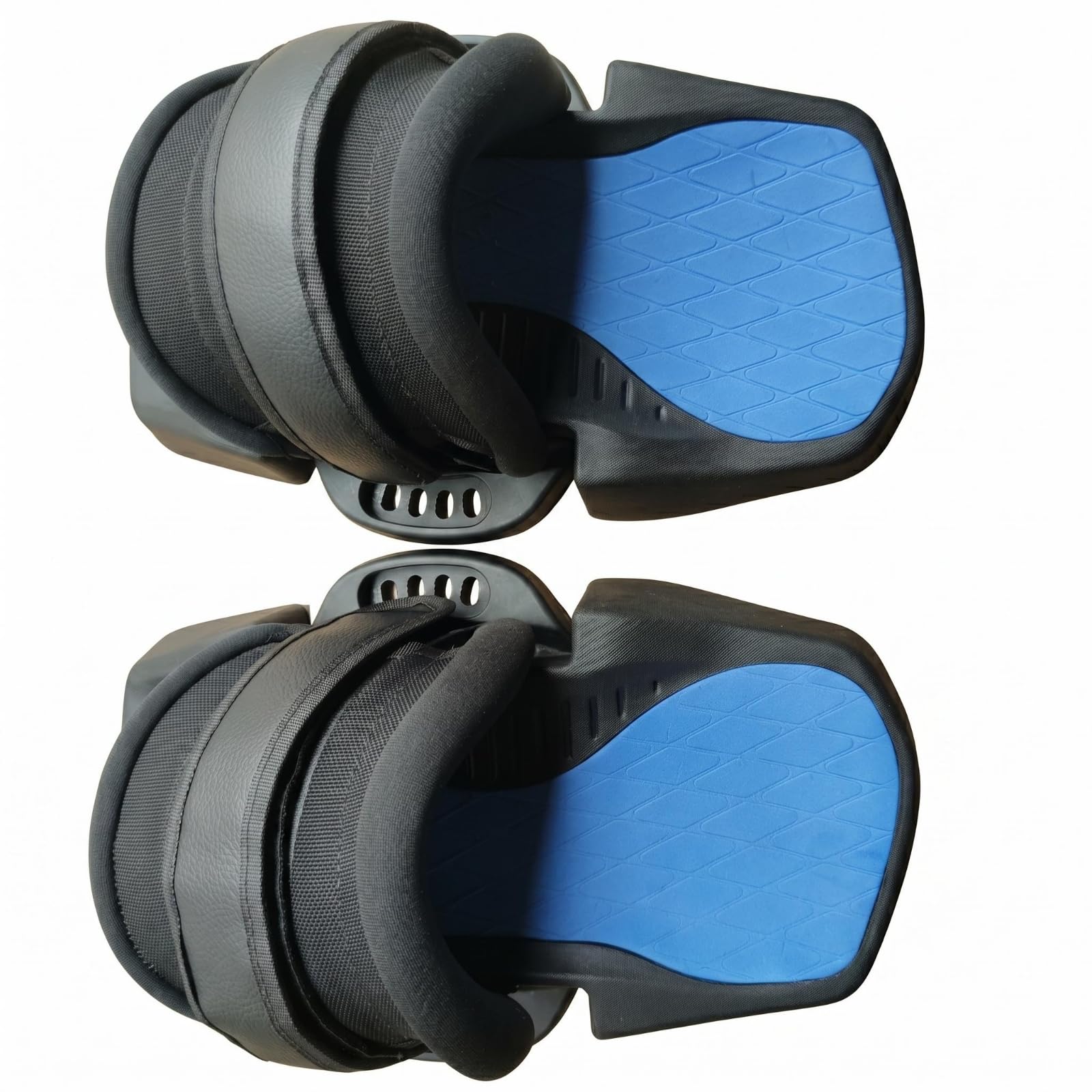 Verstellbare Fußboots verstellbar rutschfest-fußschlaufe gepolstert gepolsterte Fußriemen für Wassersport, Brettsport, Blue S-03