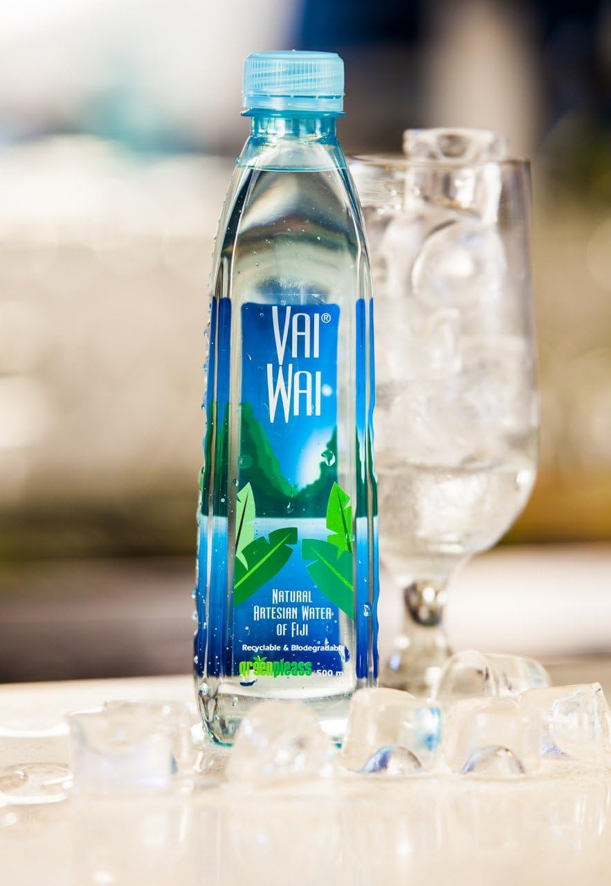 Natural Artesian Fiji Water, 16.9 oz, 24 Piece