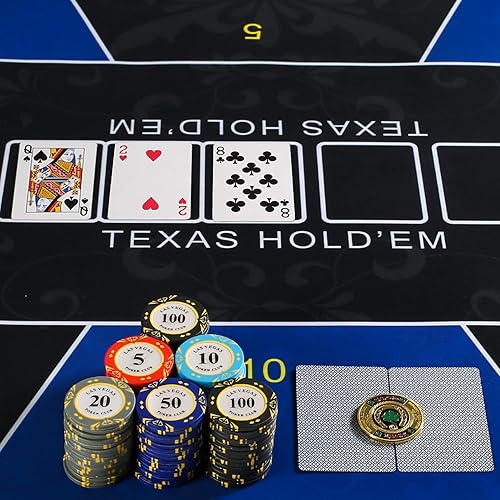 Miniatura 4 de LuluCircle Guardia de póquer, Pesos para póquer, Regalos de póquer para hombres, Protector de tarjeta de póquer, Accesorios de póquer, Monedas