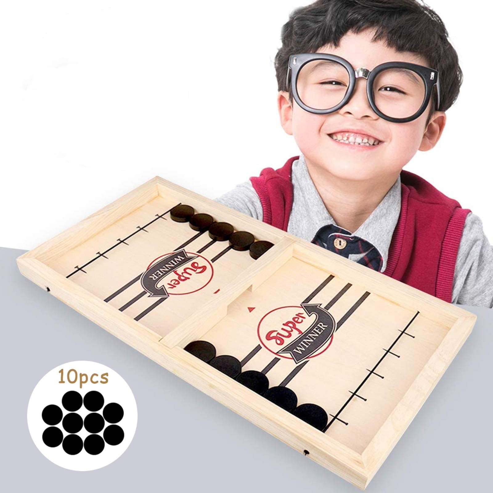 ODIZLI Fast Sling Puck Game Fast Slingpuck Board Game, Tabletop Board Game Winner Fun Toys for Kids & Family