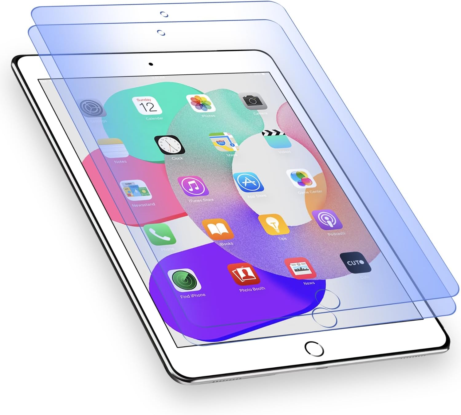HONAMWINPRO Anti Blue Screen Protector for iPad Air 2 iPad