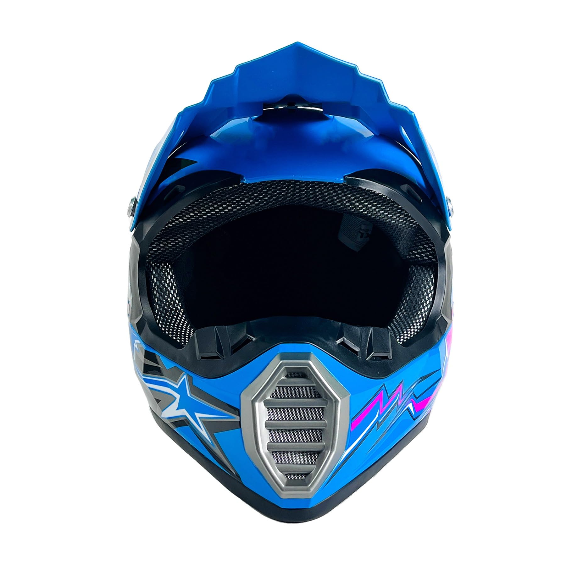 Downhill Motorradhelm Kinder, Jugendliche Motocross Helm Fullface MTB Integralhelm Herren Damen Motorrad Crosshelm, Ideal für Dirtbiken und Offroad-Aktivitäten, Mit Handschuhe Brille