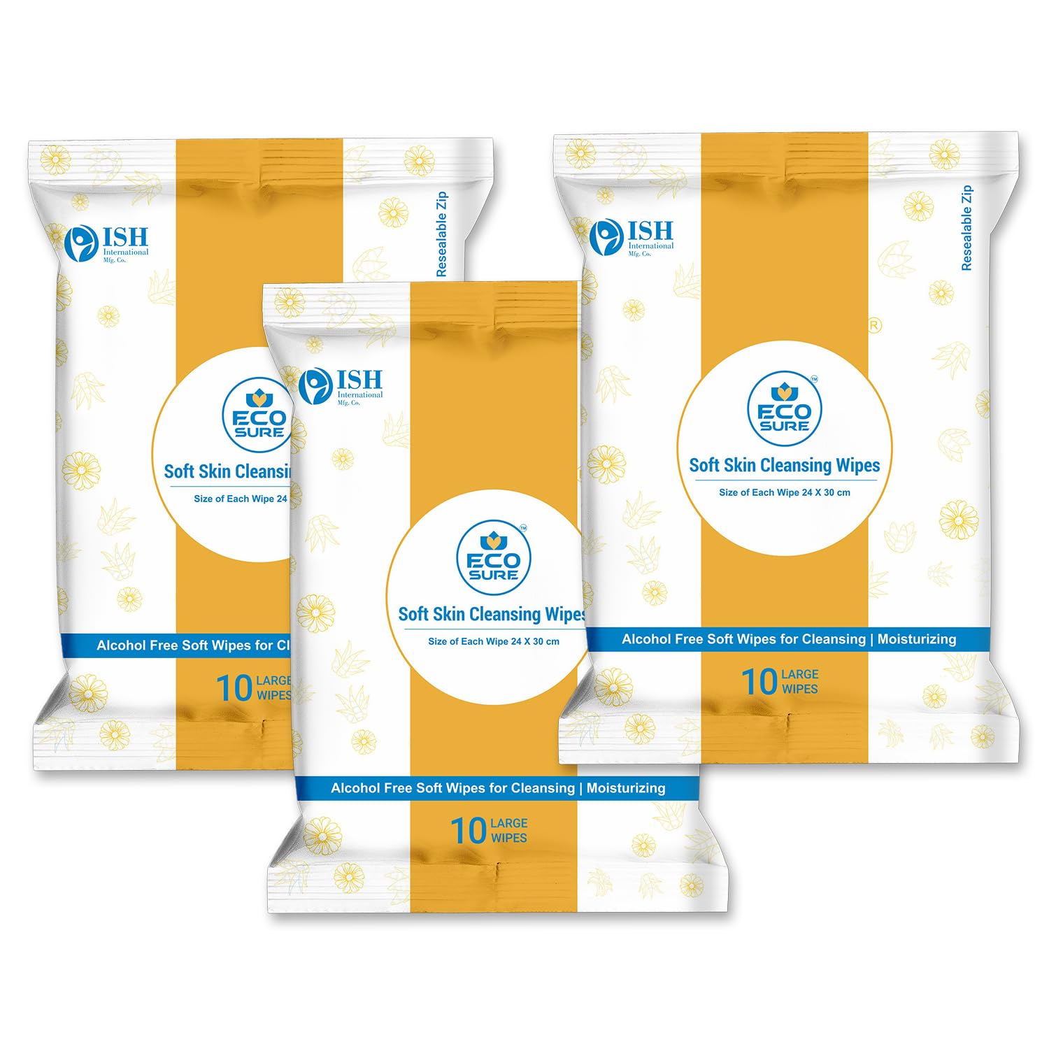 ECO SURE Soft Skin Cleansing Wipes | Skin Moisturizing Wipes (B0CRRNNBNV) Amazon Price History, Amazon Price Tracker