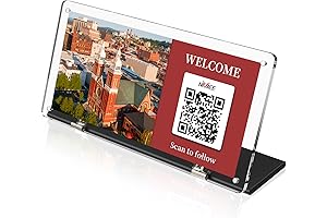 NIUBEE Car Sign Holder Always Stay on Dashboard, Clear Sign Holder for...