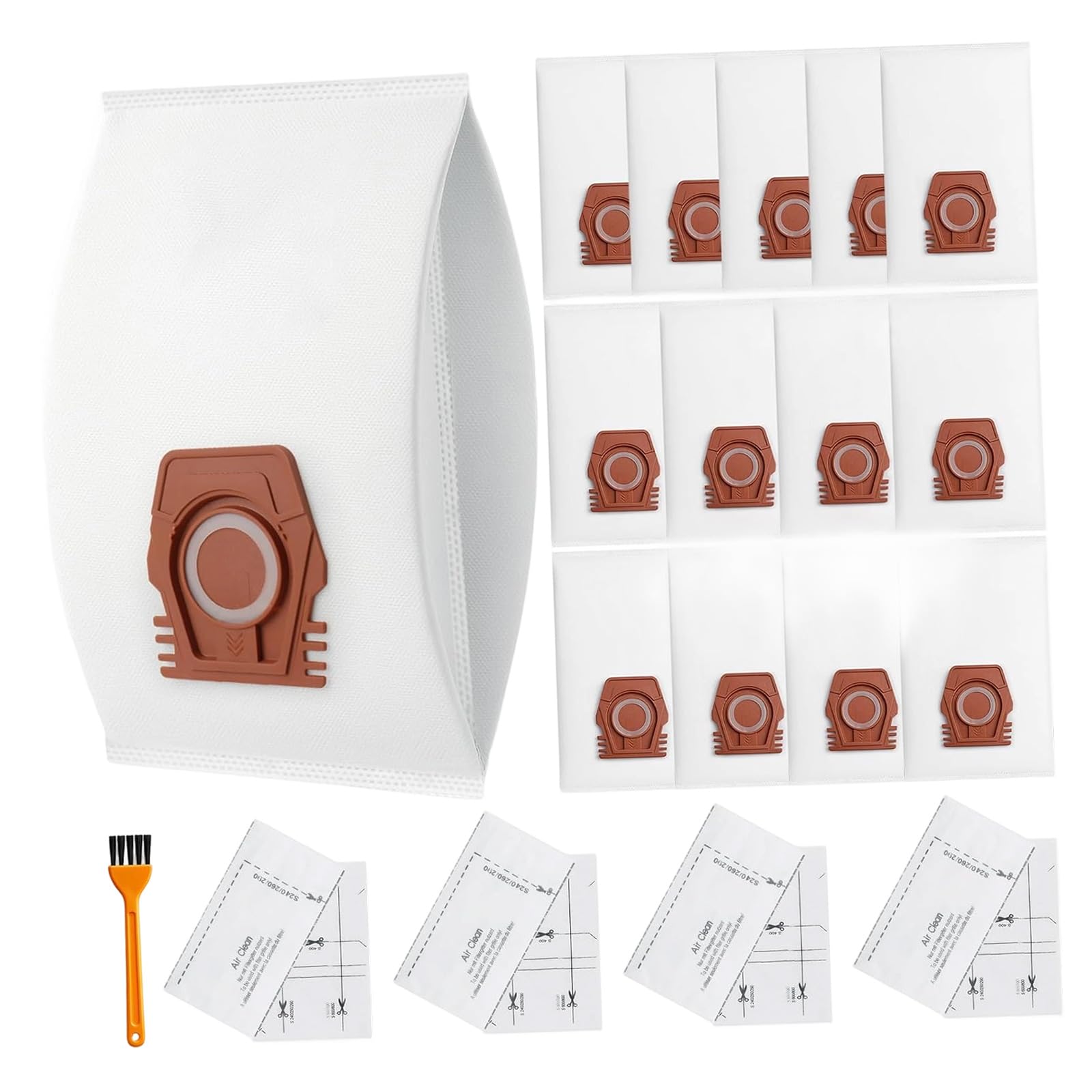 Sac aspirateur M L S1 haute efficacité de remplacement avec grande capacité de stockage