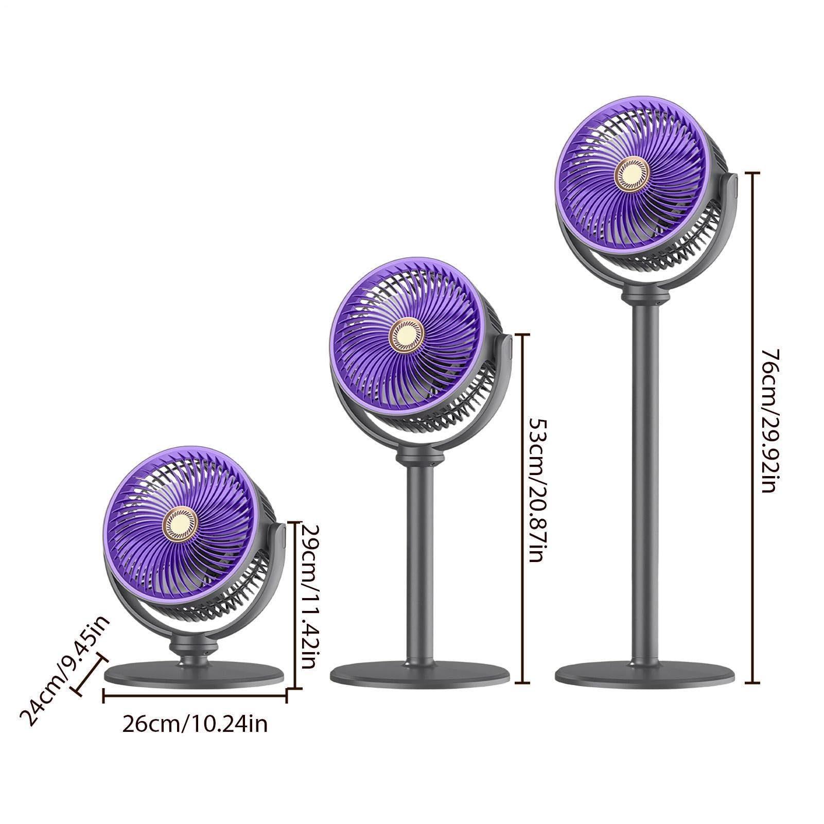 Generico Ventilatori a piantana per camera da, casa Oscillazione 90 Gradi | Ventilatore Elettrico A Piantana Circolatore D'Aria Per Camera Da , Soggiorno, Cucina E Ufficio