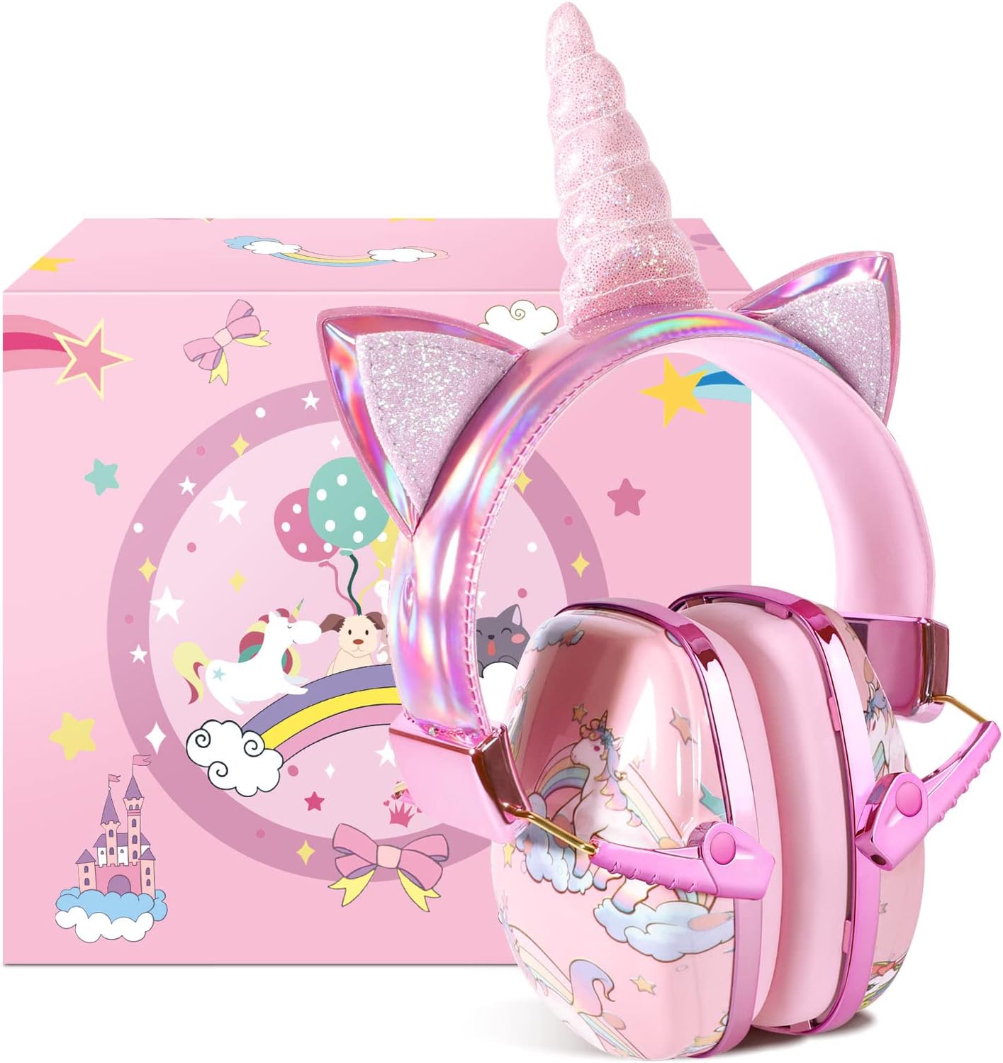 homicozy Kids Ear Protection - Noise Cancelling Sound Proof Earmuffs/Headphones for Toddlers, Children & Adults
