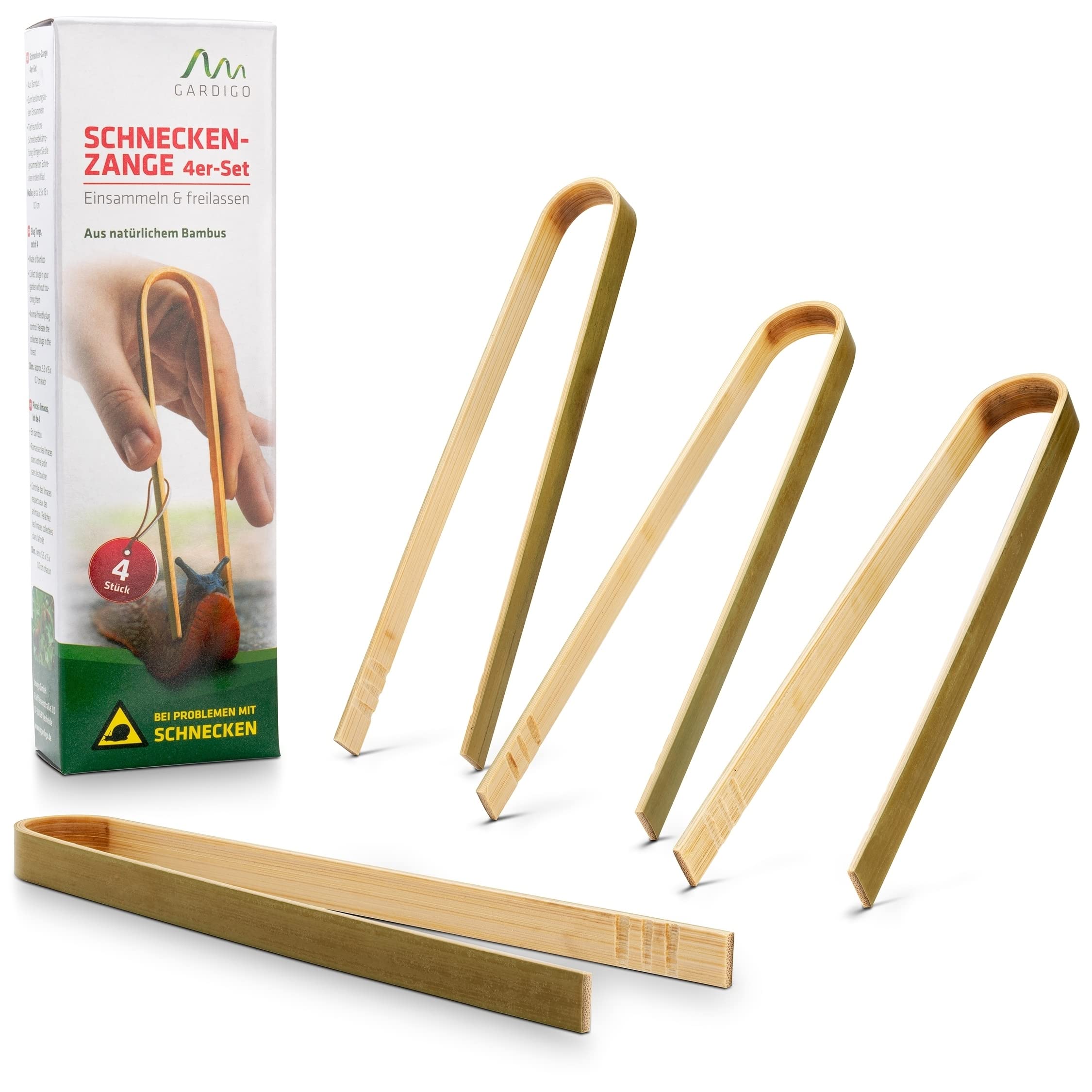 GARDIGO® Snail Tongs - Set of 4