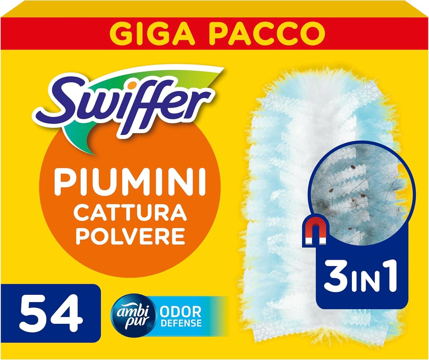 Swiffer - Recambios atrapapolvo de 54 Piezas (18 x 3)