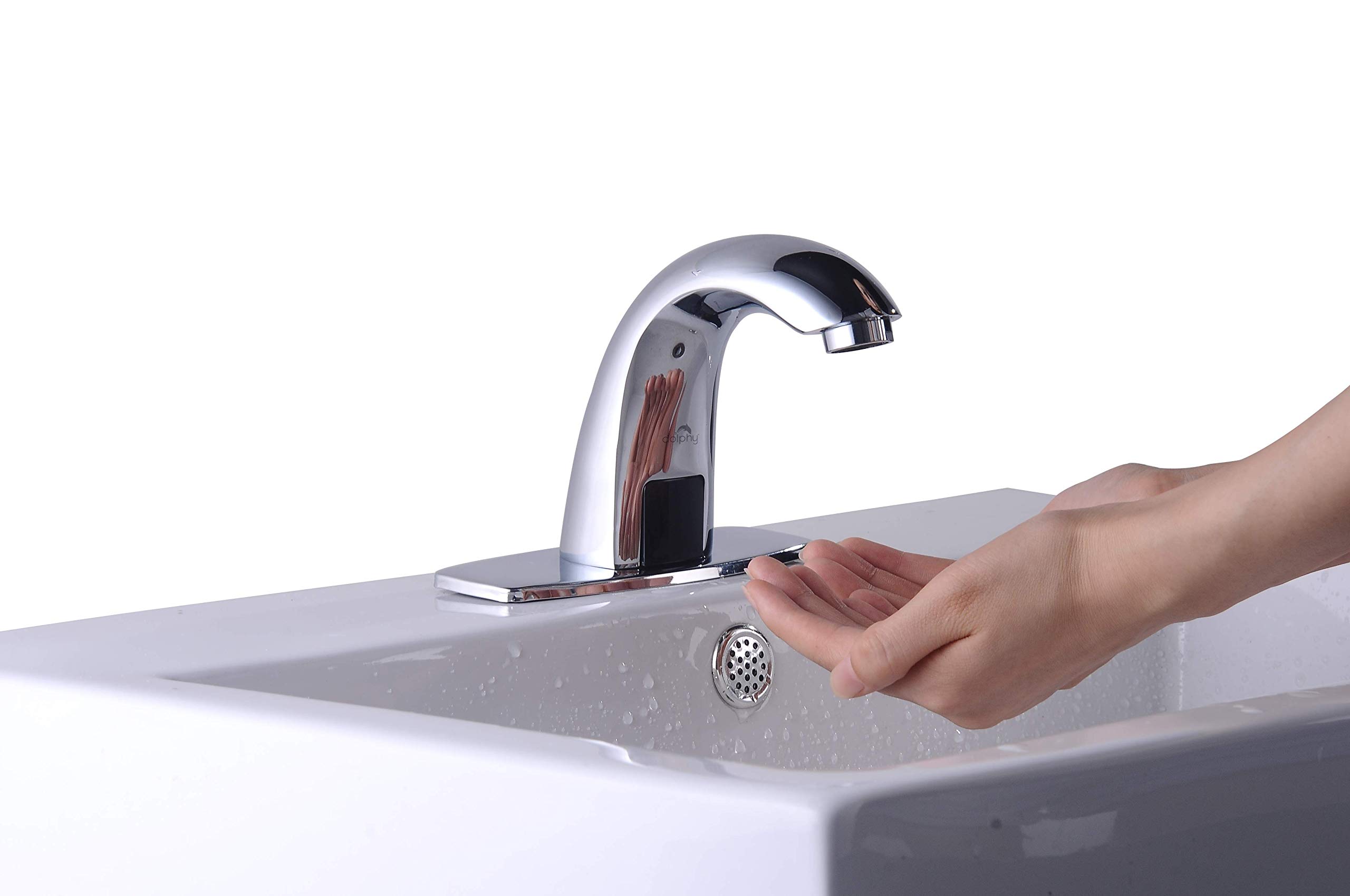 DOLPHY Brass Chrome Finish Automatic Sensor Tap-image-29