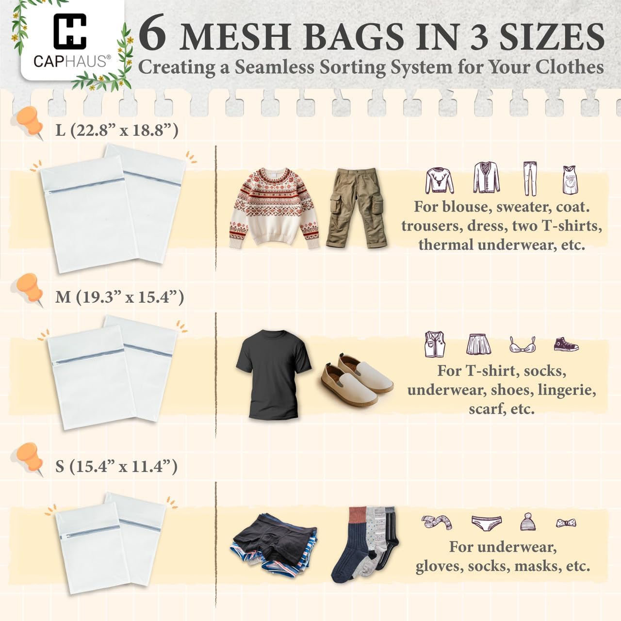 CAPHAUS Handwoven Basket w/Lid for Storage, Synthetic Rattan Laundry Hamper w/Wheels, Clothes Hamper for Laundry, Laundry Basket w/Lid, Removable Liner Bags, Mesh Bags, Pulling Strap, 140L, Grey