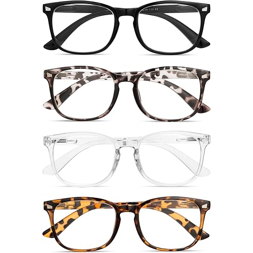 BLS BLUES Reading Glasses for Women/Men, Readers for Women/Men, Eye glasses, Blue Light Reading Glasses, Cheaters, Eyeglasses