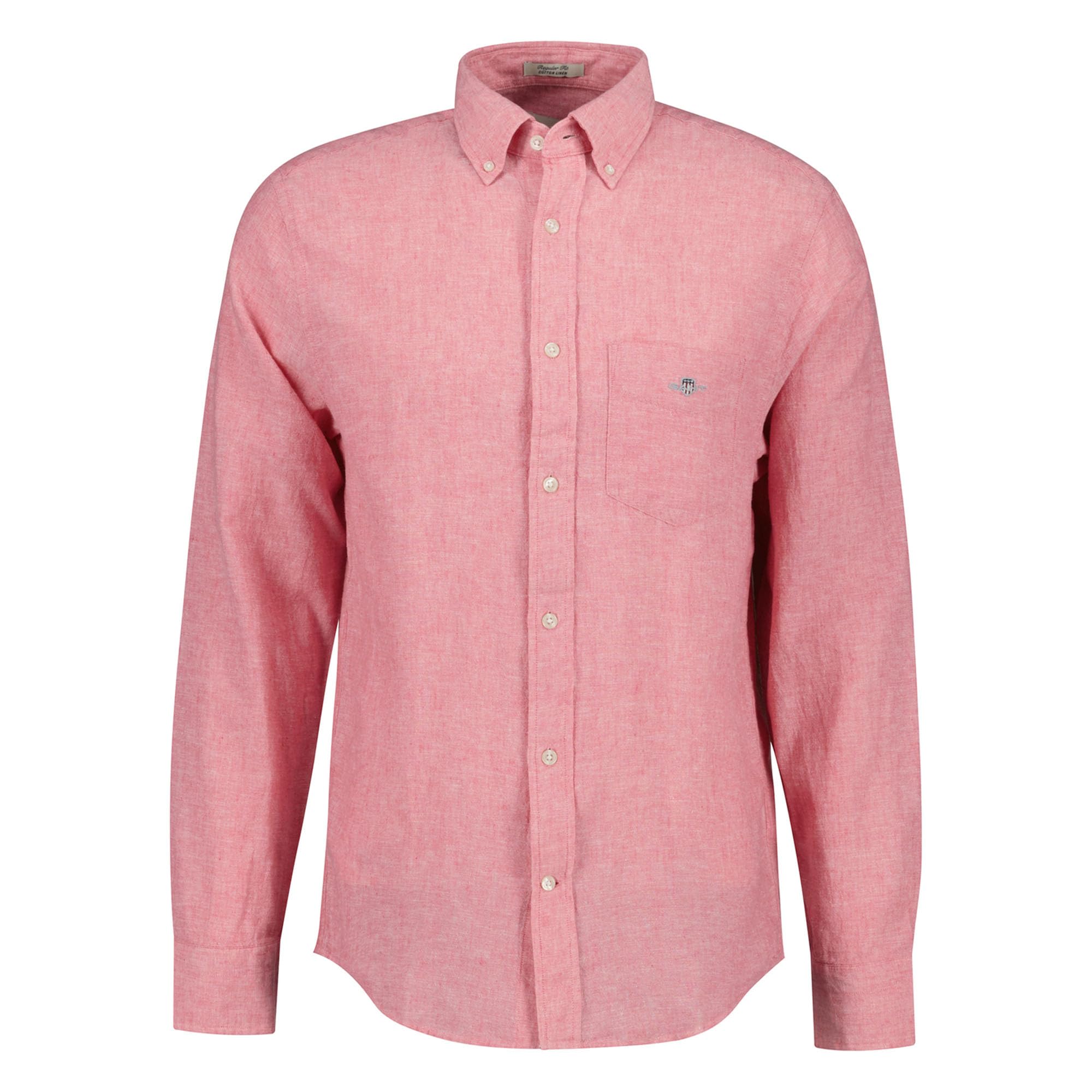 Gant Men's Pink Casual Shirts, 2XL, Casual Shirts