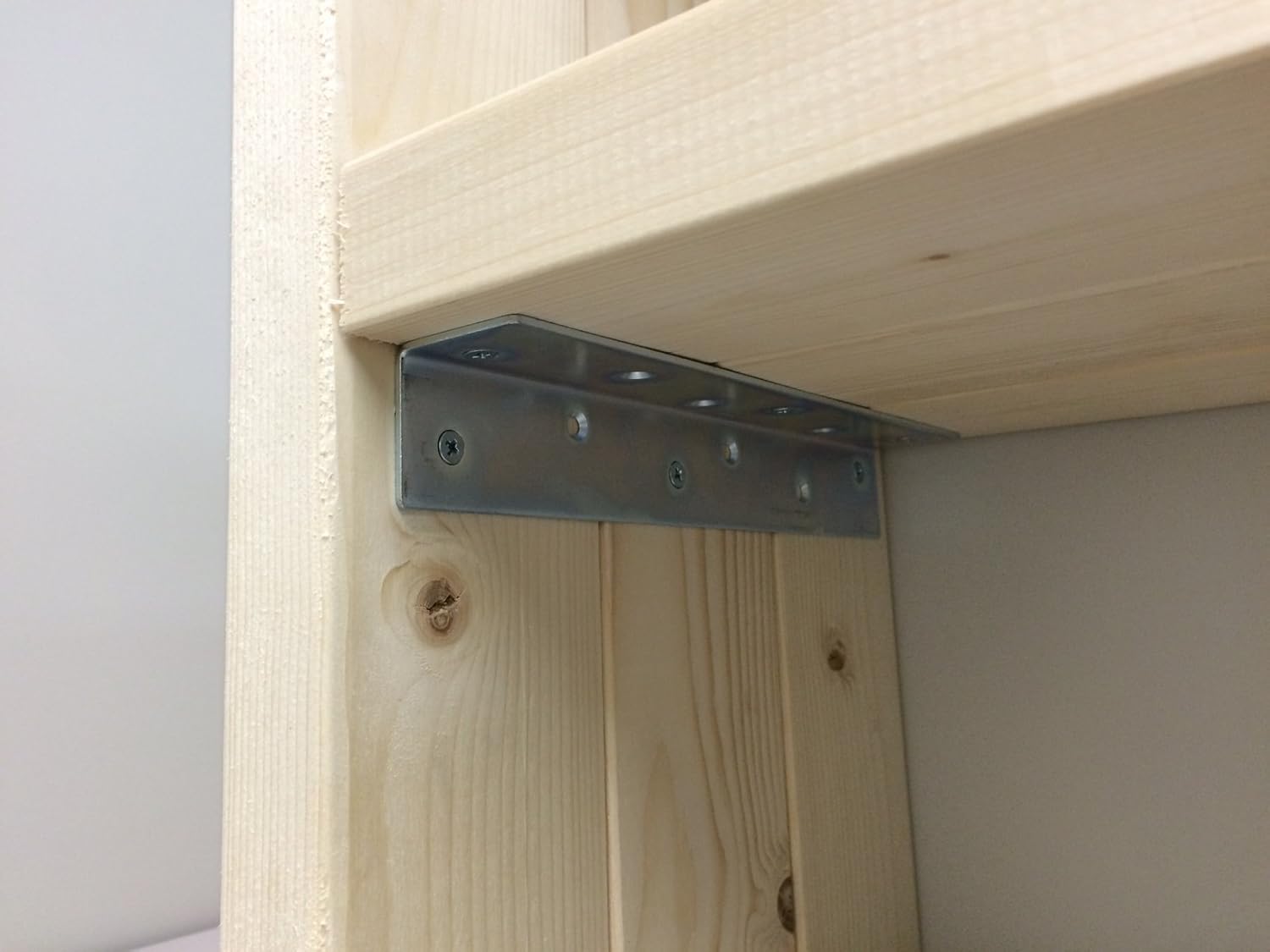 DAIDOHANT Reinforcement Hardware Joint Hardware 2x4 (Two-by) Support L Angle 24A-3-Y10179030