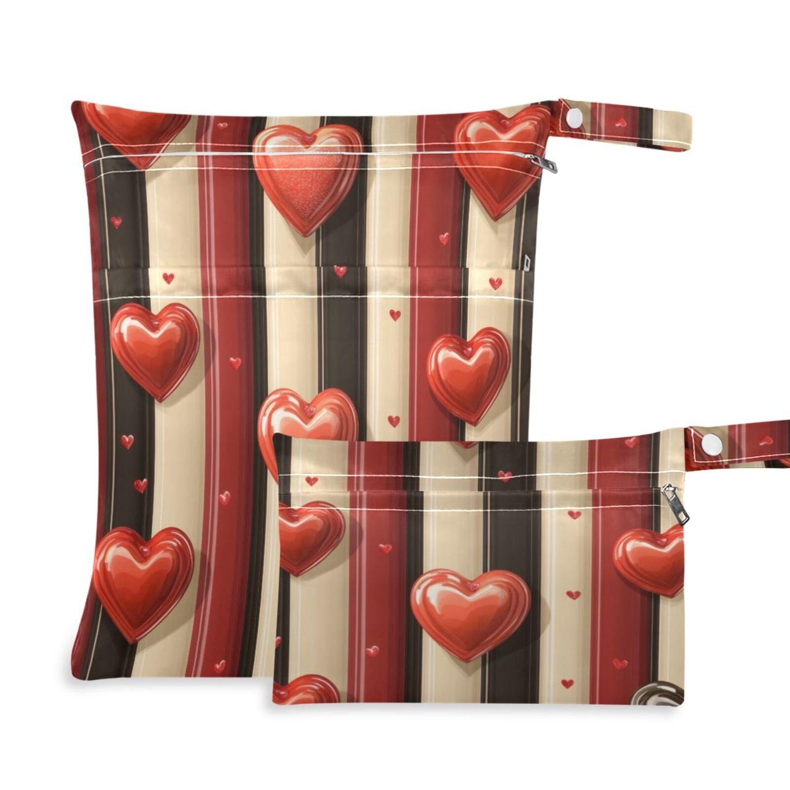 Msyxl 2pcs Wet Dry Bag for Baby Cloth Diapers, Waterproof Reusable Mjayodi3mdmwawvhc21zmgvvsm1y Wet Bag with Two Zippered Pockets Washable Pool Gym Travel Bag for Clothes