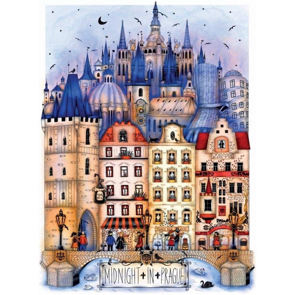 KI Puzzle 1000 Piece Puzzle for Adults Madalina Tantareanu Cities