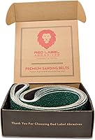 Vista 3 de 2" x 42" cinturones lijadores para la fabricación de cuchillos, paquete de 6, surtidos