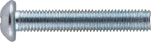 Miniatura 2 de The Hillman Group 90197 Tornillo combinado de máquina de cabeza redonda de 8-32 pulgadas x 1-1/2 pulgadas, paquete de 100, zinc