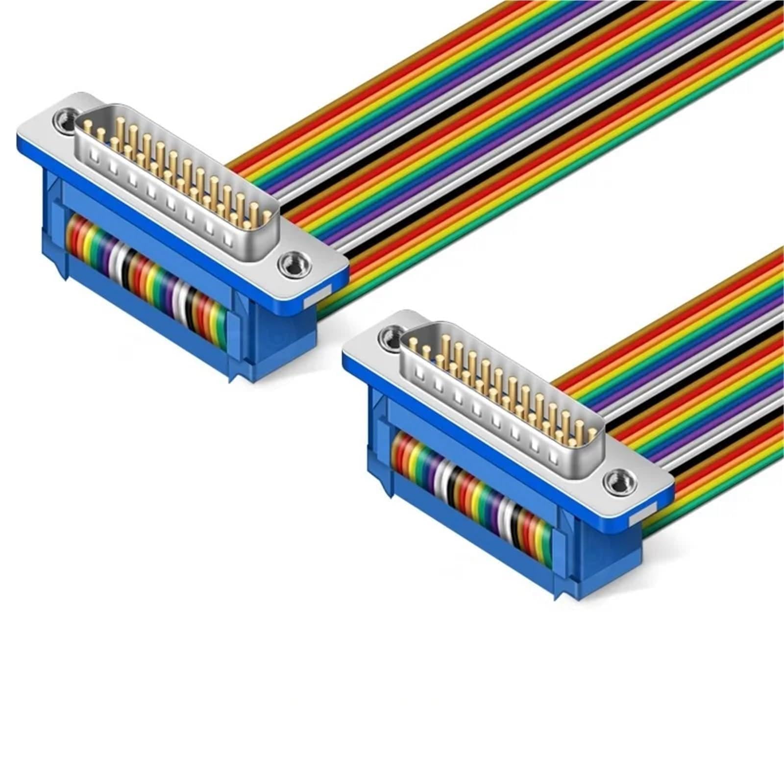Cable plano DIDC DB25 Pin DIDC-25P Conector macho hembra plano DR25 COM(5M,M to M)
