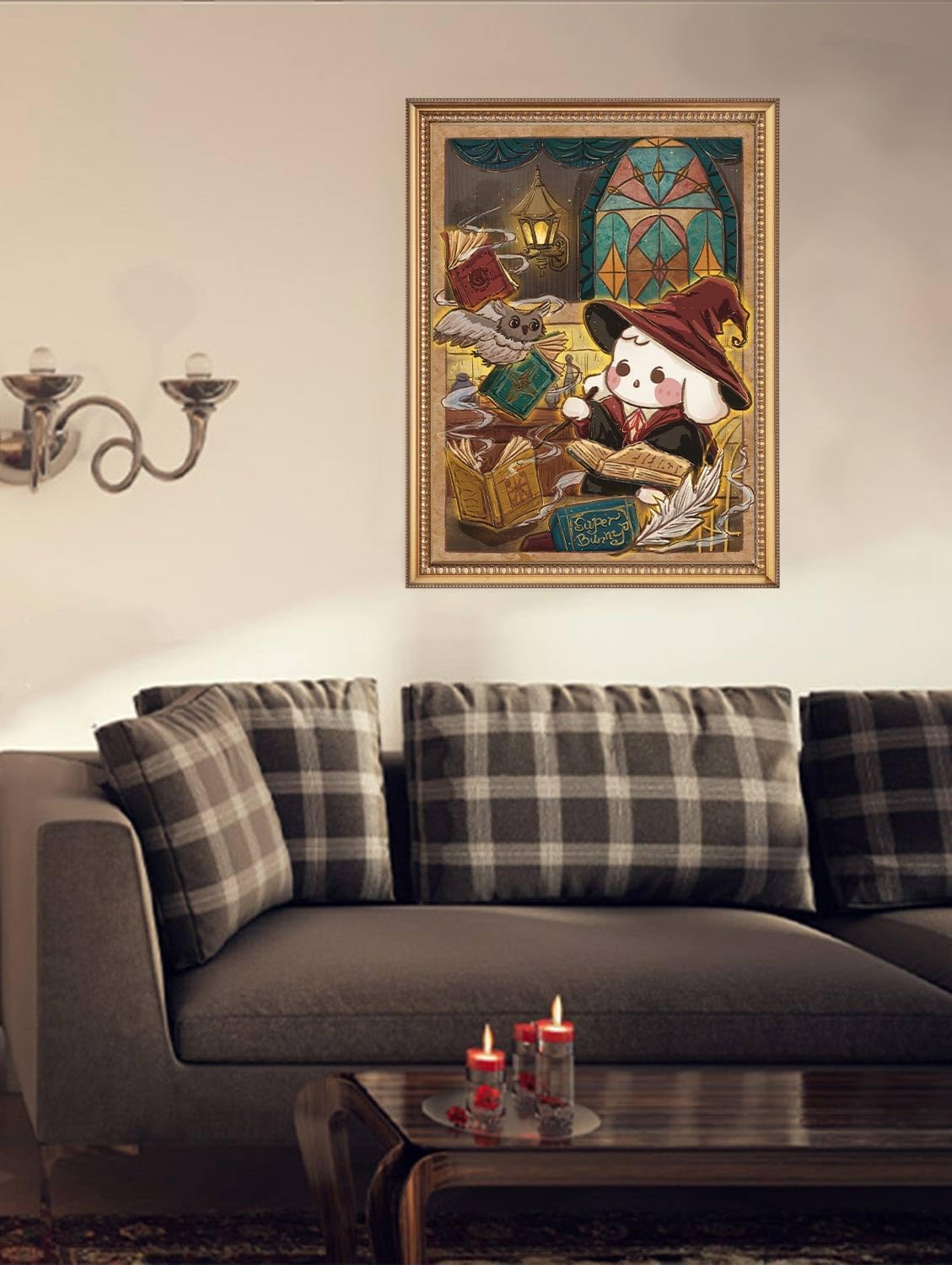 Lyroiphic Kit De Peinture Diamant 5D Full Drill Anime Diamond Art