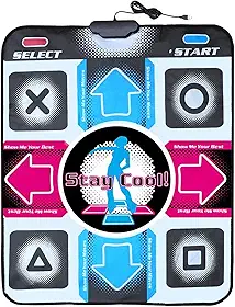 OSTENT Tapete de dança StepMania antiderrapante USB para PC laptop ritmo Windows videogame