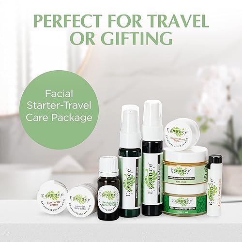 Miniatura 6 de Essance Kit de cuidado facial de viaje para principiantes, juego completo de cuidado de la piel con productos de cuidado de la piel de tamaño de