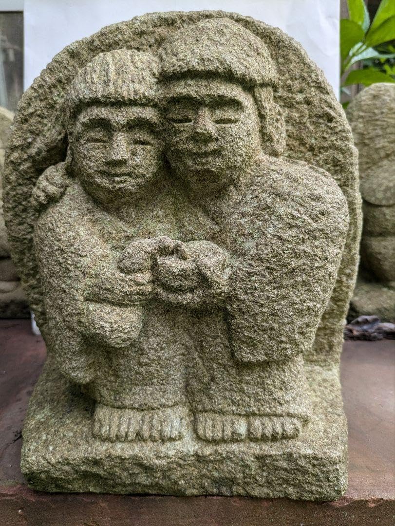 道祖神、石仏、足踏み道祖神、倉田辰彦作 石仏、道祖神、相対道祖神、仲良し道祖神、日本人による彫刻