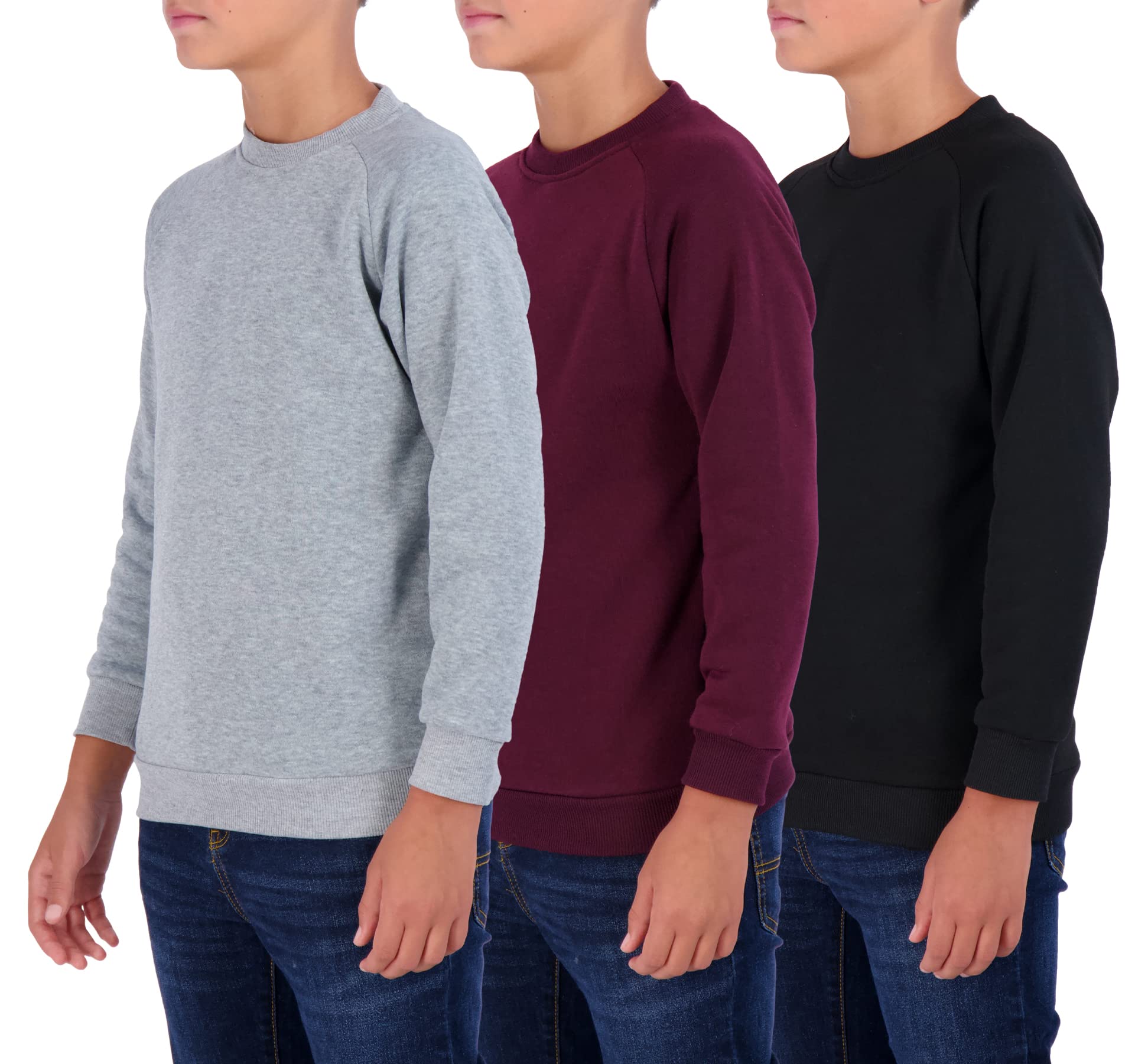 Real Essentials 3 Pack Sweatshirt