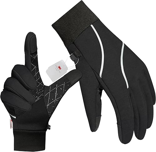 Origem Guantes de invierno para niños con aislamiento Thinsulate 3M, impermeables, resistentes al viento, térmicos para pantalla táctil, guantes de