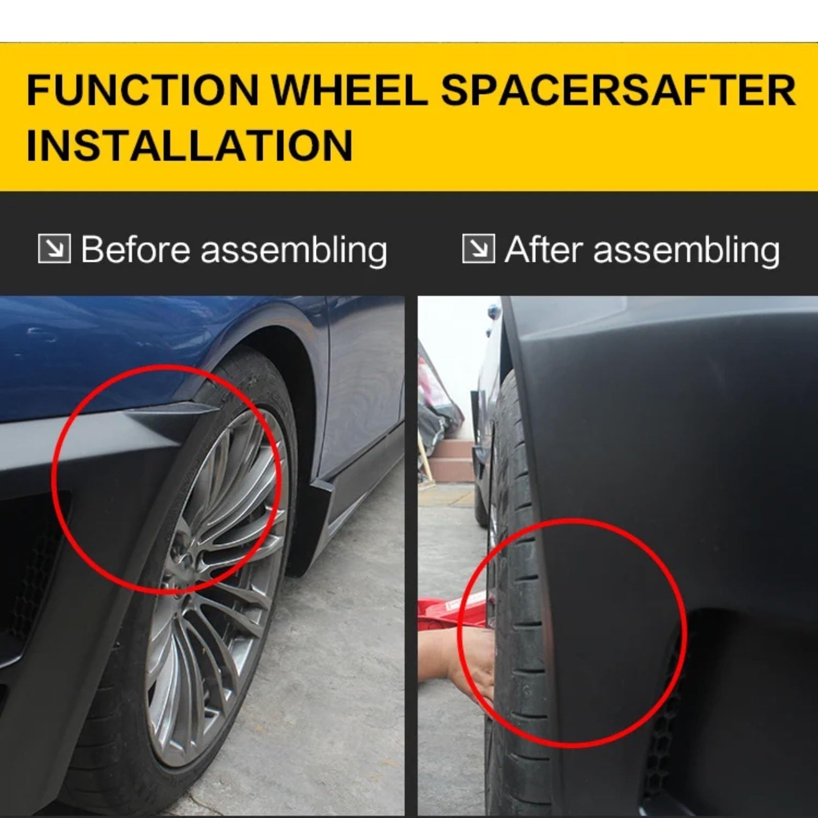 Rueda Separadores Compatible con Dacia para Duster 2 Piezas Espaciador De Neumáticos para Cubo De Vehículo, Adaptador De Espaciador Rueda Decoración(15mm)