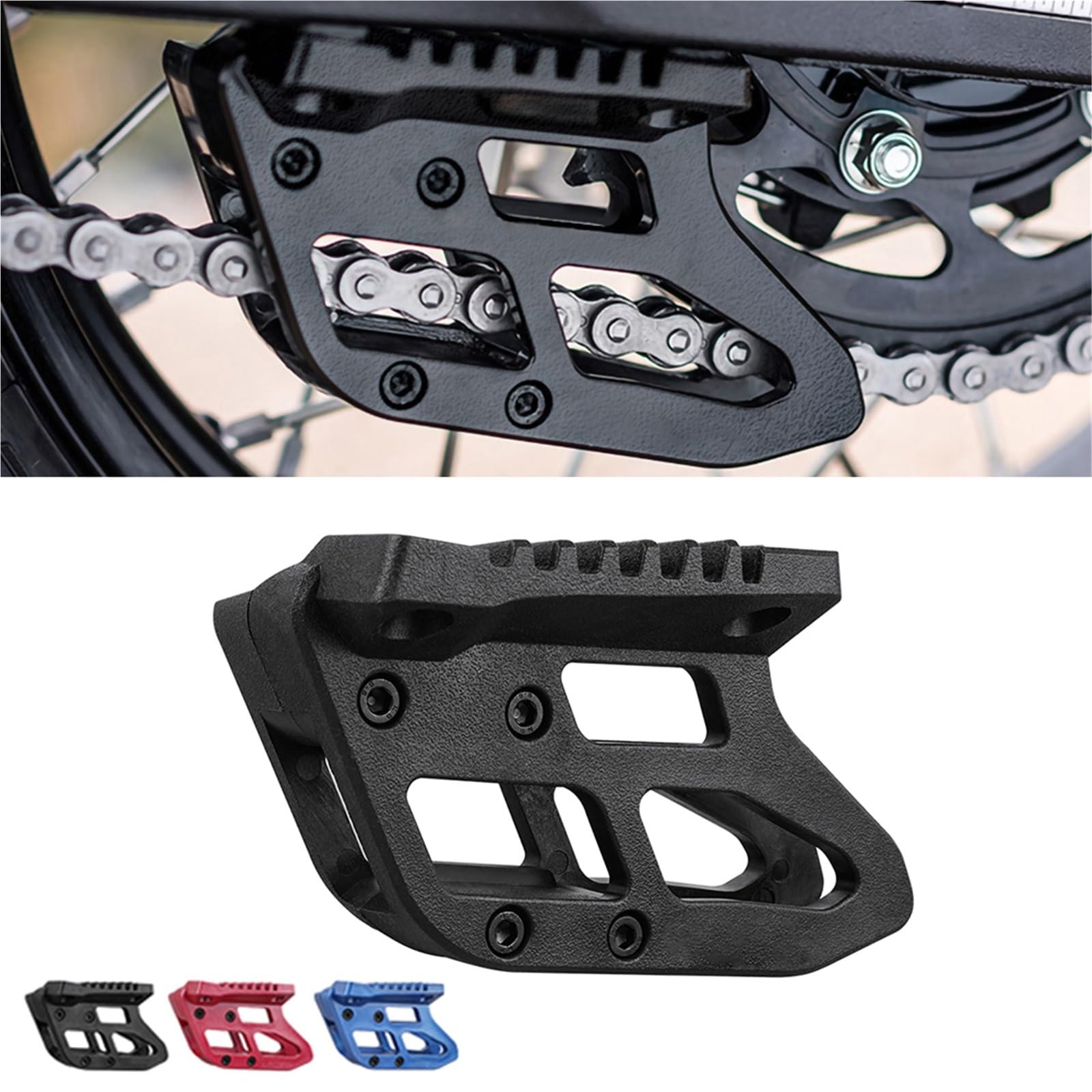 Osłona tylnej tarczy hamulcowej Pasuje do Yamaha Tenere700 Tenere 700 XTZ700 XT700Z T700 2019-2022 2023 2024 prowadnica łańcucha osłona ochrona(C)