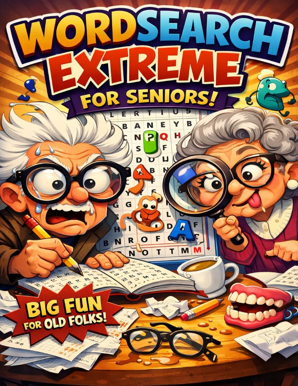 Old, Bold & Confused: Nostalic Word Searches for Seniors