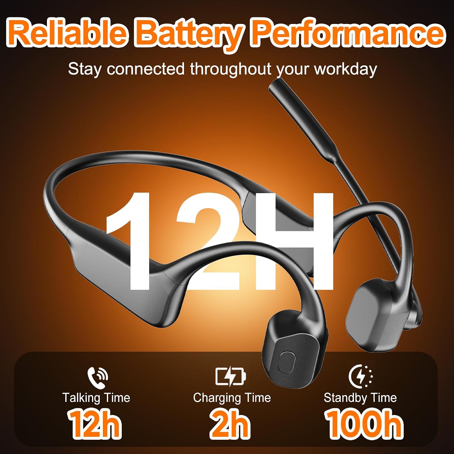 MAIRDI Wireless Bone Conduction Headphones Bluetooth with Microphone Noise Canceling, Wireless Bluetooth Headset with Mic Boom & USB Dongle for PC Work Calls 6 71VjDMIfYRL. AC SL1500