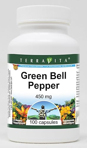 Pimiento Verde - 450 mg (100 Cápsulas, ZIN 521117)