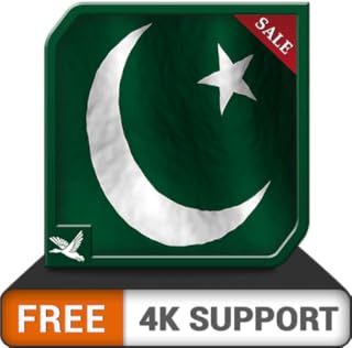 Bandeira de longa vida livre do Paquistão - comemore o dia nacional e da independência com um belo tema na sua TV hdr 8k 4k e dispositivos de incêndio como papel de parede e tema de mediação e paz