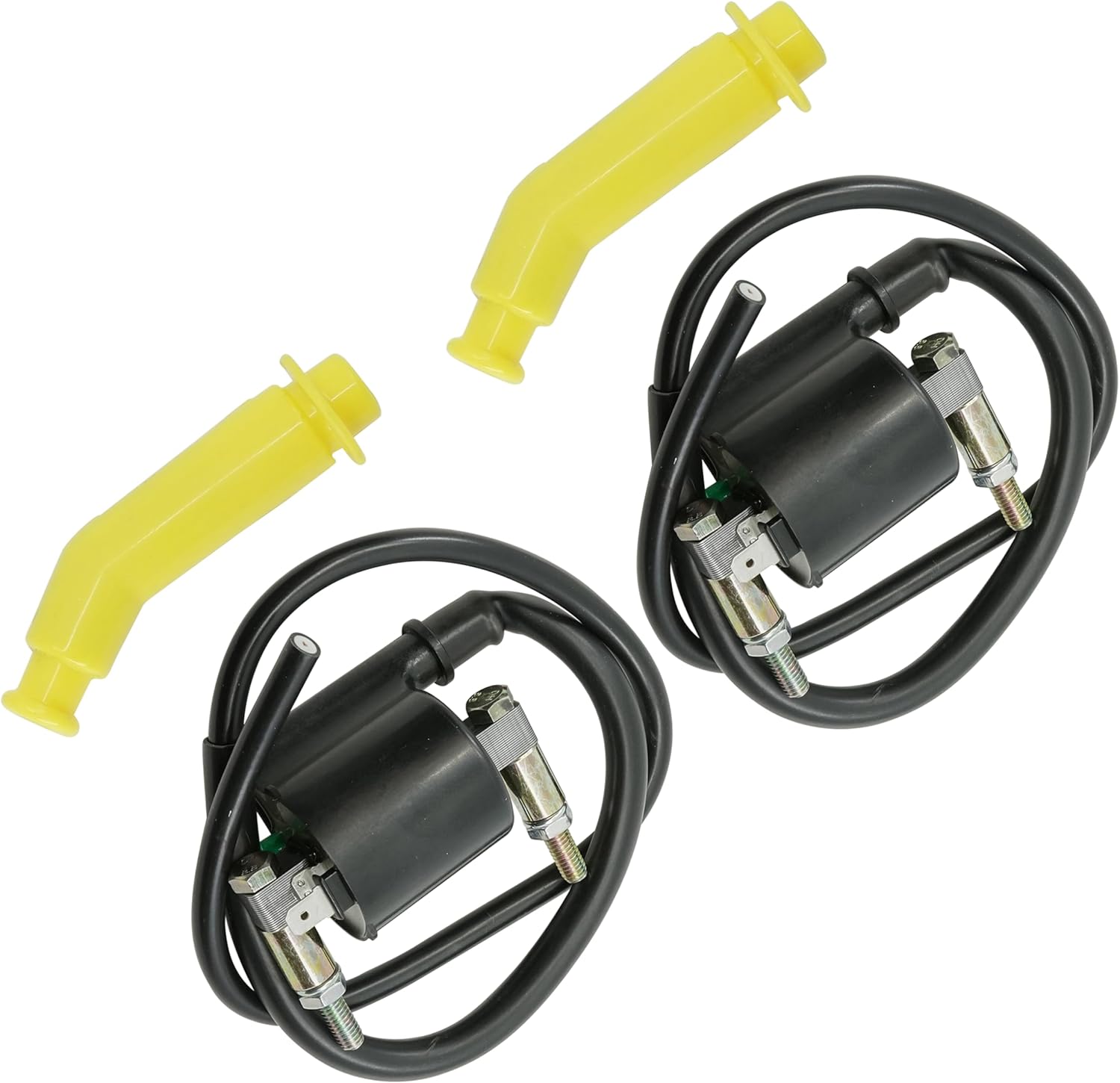 Caltric Ignition Coil And Cap Compatible with Honda Pioneer 500 SXS500M2 2015-2022 / Pioneer 520 SXS520M2 2021-2022