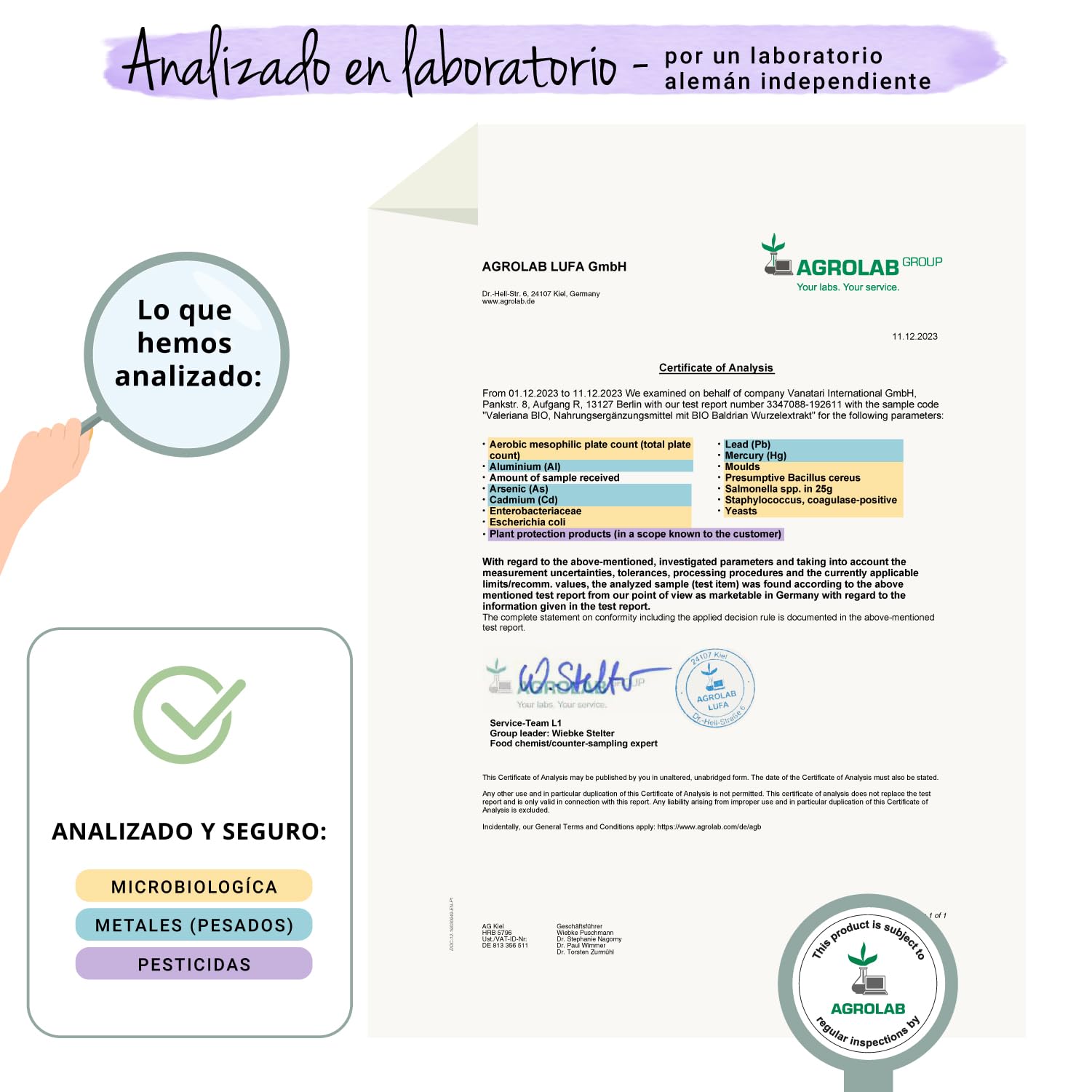 Valeriana BIO 2000 mg Vegavero® | Extracto Valeriana Officinalis | SIN ADDITIVOS | Favorece Relajación y Sueño | Contra Estrés y Mal Humor | 90 Cápsulas