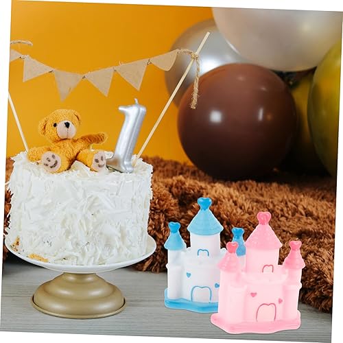 Miniatura 4 de Artibetter 2 adornos decorativos Disneyland, decoración de mesa de boda, suministros de fiesta de cumpleaños, decoración de princesa, decoración de