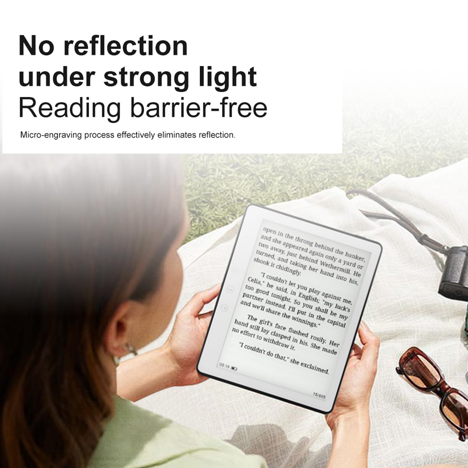 5,76 Zoll Android 8.1 E-Book-Reader, 920 X 680 (1G+16G) | RK3326 Quad-Core-E-Reader, integriertes Frontlicht, schlankes, kompaktes Gehäuse, Multiformat-Dokumentenunterstützung