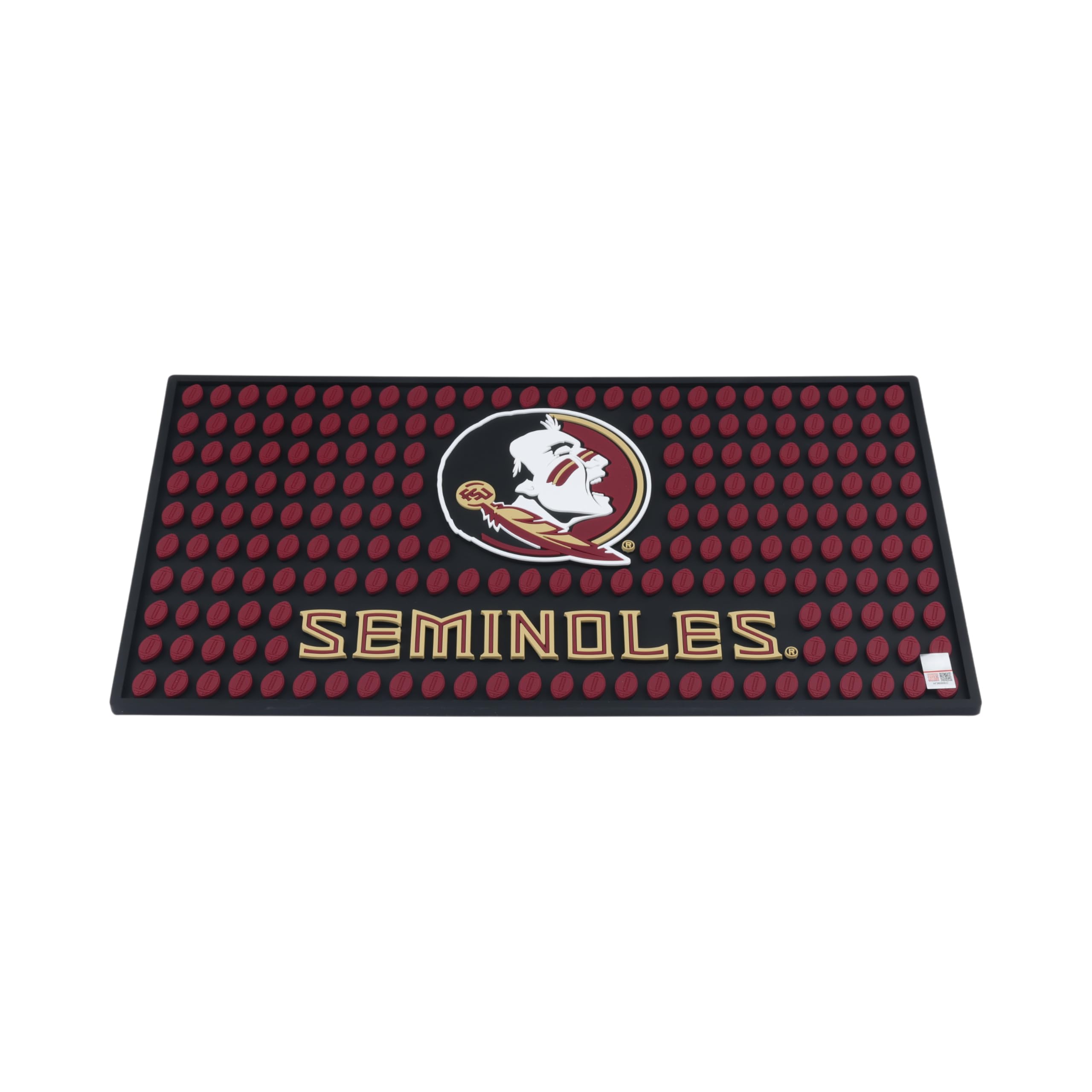 The Memory Company Team Logo Bar Mat Barware, Unisex, Negro